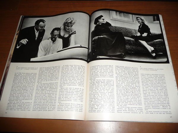 PERCHE' E' MORTA MARILYN MONROE PANORAMA n. 25 1964 RIVISTA …