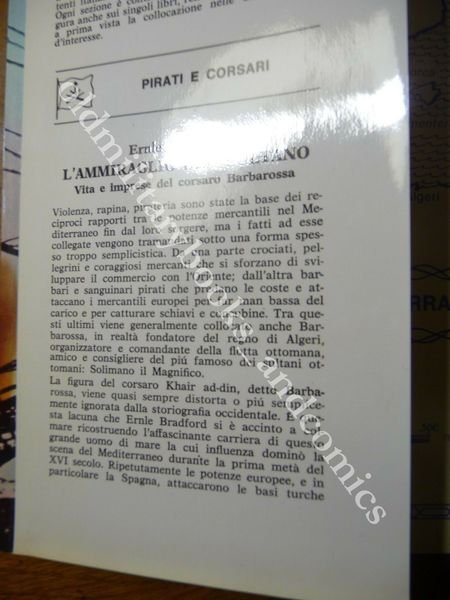 L'AMMIRAGLIO DEL SULTANO VITA E IMPRESE DEL CORSARO BARBAROSSA FLOTTA …