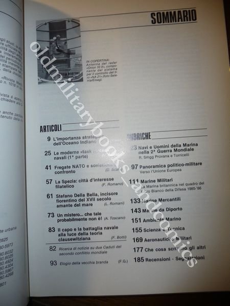 RIVISTA MARITTIMA 1985 n 11 TASK FORCES NAVALINAVI E UOMINI …