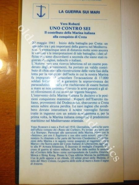 UNO CONTRO SEI IL CONTRIBUTO DELLA MARINA ITALIANA ALLA CONQUISTA …