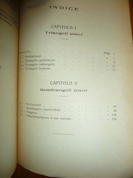 PROBLEMI DI MATEMATICA ELEMENTARE DOTT. ALFREDO BASSI GIUSTI 1926 I^ …