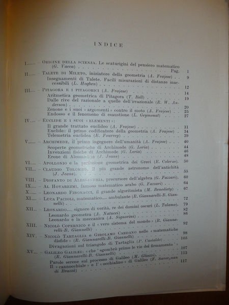 SCIENZA E SCIENZIATI LINEAMENTI E PROFILI ROBERTO GIANNARELLI BIAGIO GIANNELLI