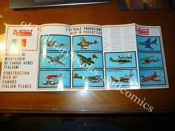 ARTIPLAST DEPLIANT CATALOGO PIEGHEVOLE ANNI '70 A COLORI BELLO