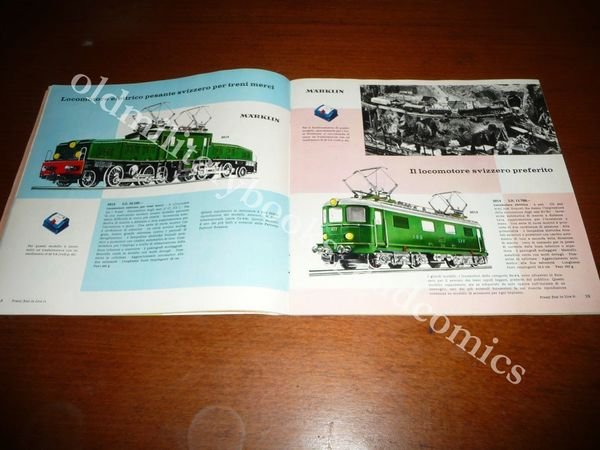 CATALOGO MARKLIN 1962/63 IN ITALIANO CON LISTINO PREZZI BUONE CONDIZIONI