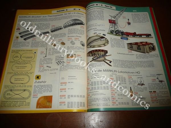 CATALOGO MARKLIN 1971 IN TEDESCO SENZA LISTINO PREZZI PERFETTE CONDIZIONI