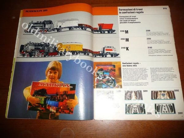 CATALOGO MARKLIN 1972 IN ITALIANO CON LISTINO PREZZI DISCRETE CONDIZIONI