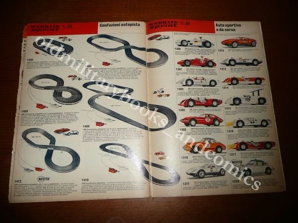 CATALOGO MARKLIN 1972 IN ITALIANO CON LISTINO PREZZI DISCRETE CONDIZIONI