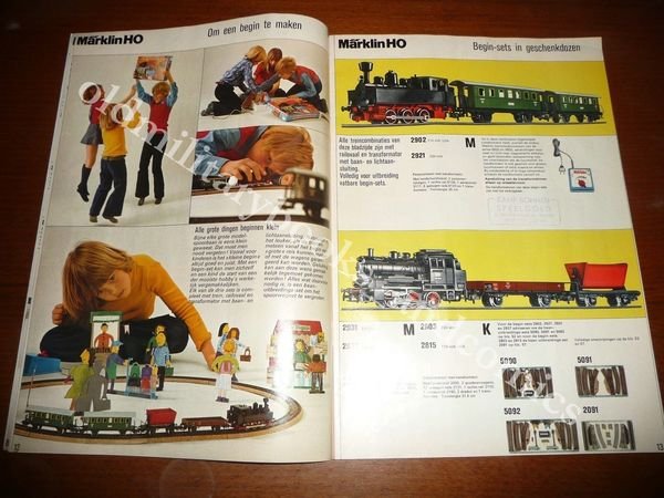 CATALOGO MARKLIN 1973 IN TEDESCO SENZA LISTINO PREZZI PERFETTE CONDIZIONI