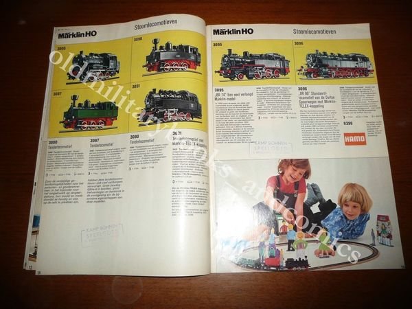 CATALOGO MARKLIN 1973 IN TEDESCO SENZA LISTINO PREZZI PERFETTE CONDIZIONI