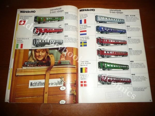 CATALOGO MARKLIN 1973 IN TEDESCO SENZA LISTINO PREZZI PERFETTE CONDIZIONI