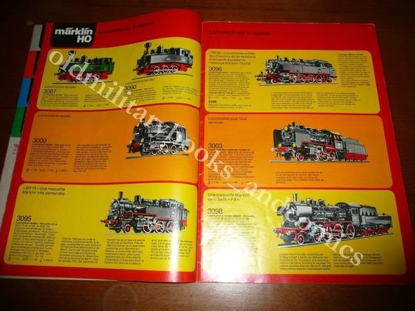 CATALOGO MARKLIN 1977 IN FRANCESE SENZA LISTINO PREZZI DISCRETE CONDIZIONI