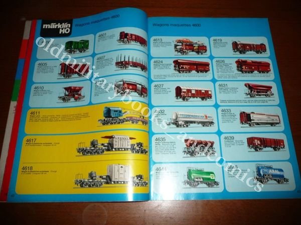 CATALOGO MARKLIN 1977 IN FRANCESE SENZA LISTINO PREZZI DISCRETE CONDIZIONI