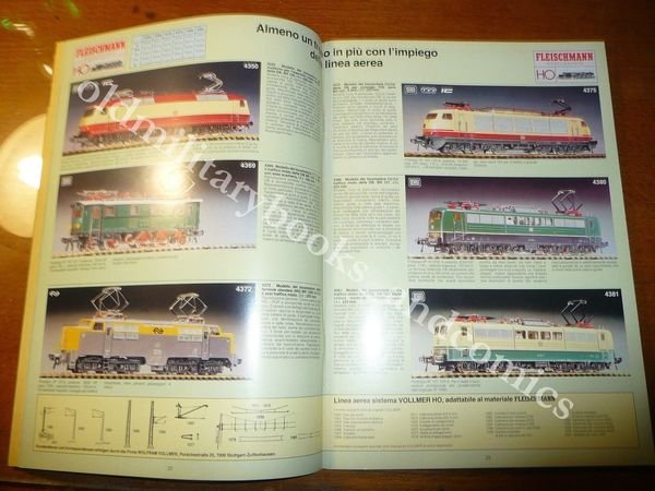FLEISCHMANN CATALOGO ANNO 81/82 CON LISTINO PREZZI BELLO OTTIME CONDIZIONI