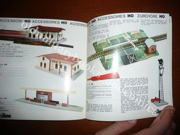 LIMA 1:87 HO CATALOGO DEI TRENI ELETTRICI IN MINIATURA 1971-1972