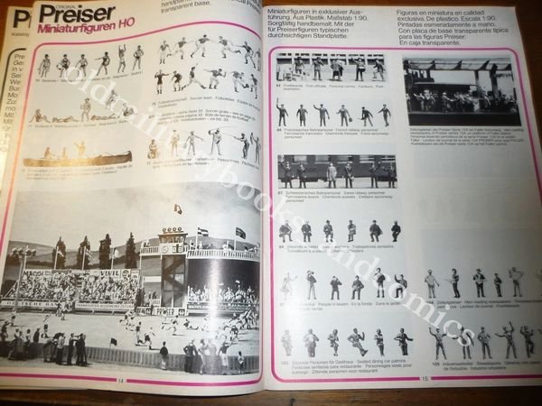 PREISER CATALOGO MODELLI SCALA 1/90 TUTTO IL MODELLISMO TRENI AUTO …