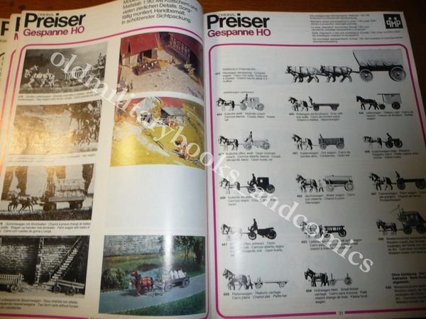 PREISER CATALOGO MODELLI SCALA 1/90 TUTTO IL MODELLISMO TRENI AUTO …