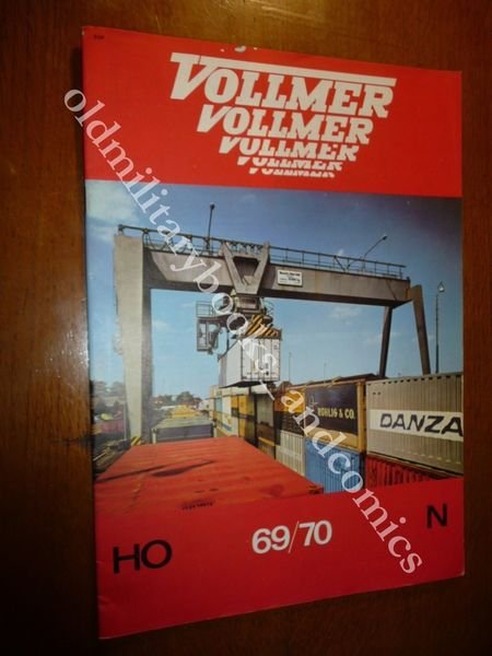 VOLLMER CATALOGO 1969/70 TRENI CASE ACCESSORI STAZIONI etc.