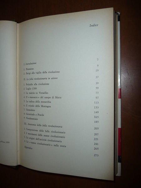 DALLA BASTIGLIA AL TERMIDORO GEORGE RUDE' 1966 SOCIOLOGIA RIVOLUZIONE FRANCESE