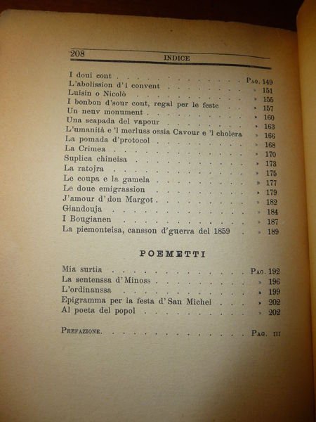 CANZONI PIEMONTESI ANGELO BROFFERIO CENTINAIA DI CANZONI PIEMONTESI IN DIALETTO