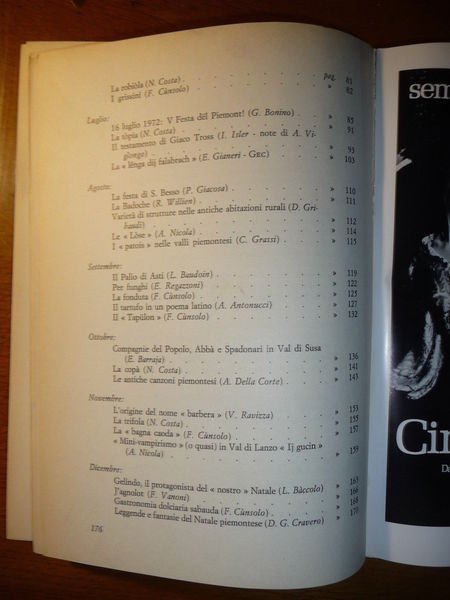FESTE E TRADIZIONI POPOLARI DEL PIEMONTE SCELTA DI PROSE E …