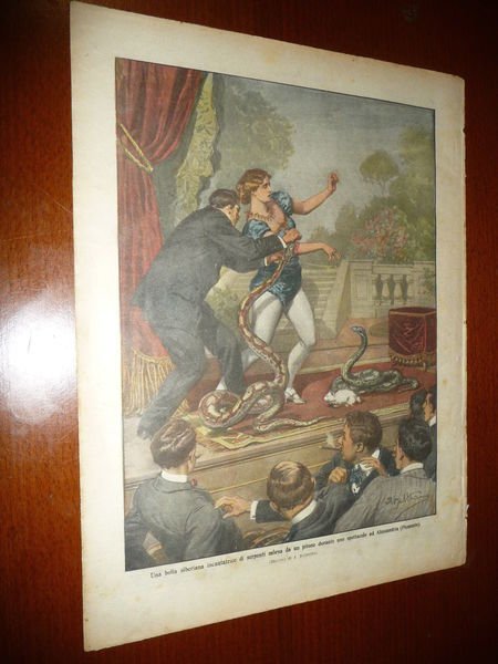 INCANTATRICE SERPENTI MORSA A ALESSANDRIA SALVATAGGIO SU LAGO LUGANO BURRASCA | Immagine Gallery 1