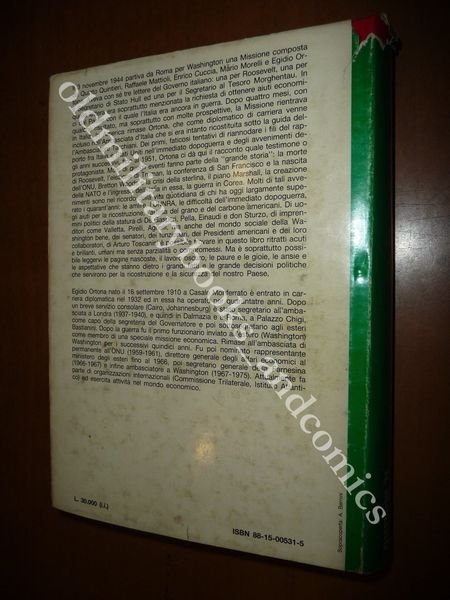 ANNI D'AMERICA EGIDIO ORTONA 1984 LA RICOSTRUZIONE 1944-1951 WWII DOPOGUERRA