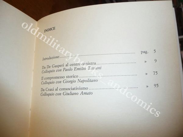 INTERVISTA ALLA PRIMA REPUBBLICA TAVIANI NAPOLITANO AMATO RETROSCENA DI 50 …