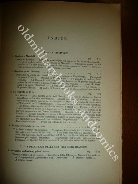 LUTERO LA SUA VITA E LE SUE OPERE HARTMANN GRISAR …