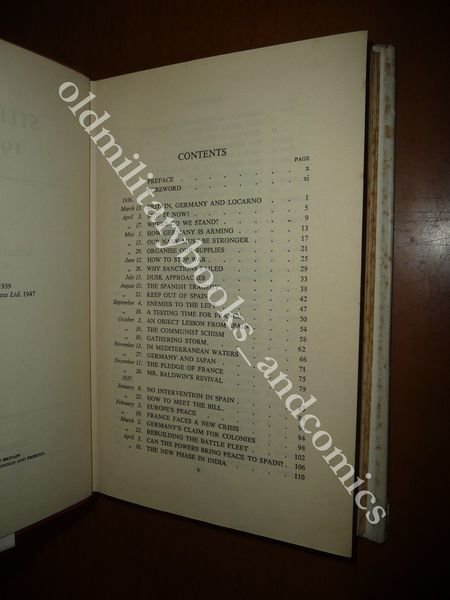 STEP BY STEP 1936-1939 WINSTON CHURCHILL 1947 STORIA EUROPA SPAGNA …