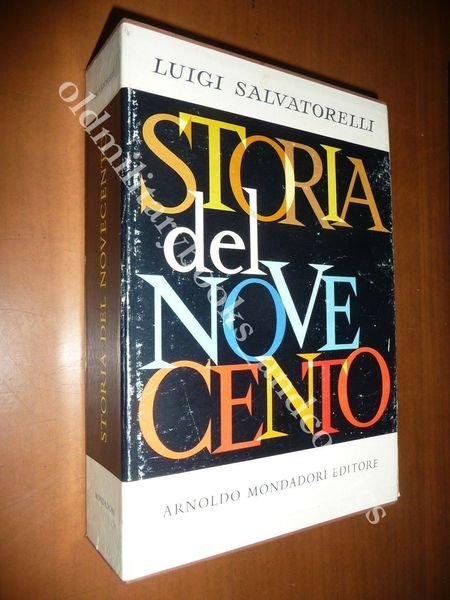 STORIA DEL NOVECENTO LUIGI SALVATORELLI 1957 CRONISTORIA '900