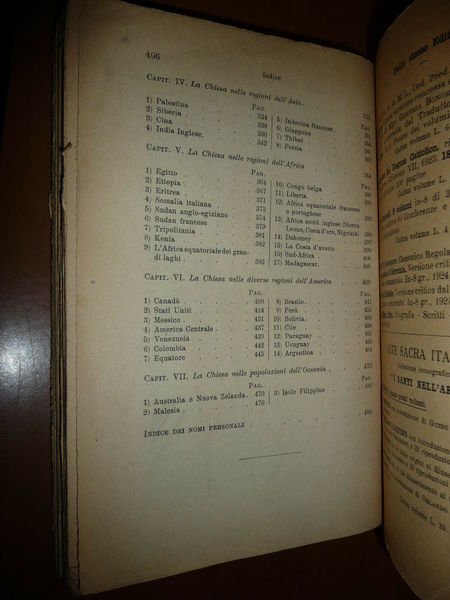 STORIA ECCLESIASTICA CONTEMPORANEA (1900-1925) 4 PAPI ORAZIO M. PREMOLI 1925