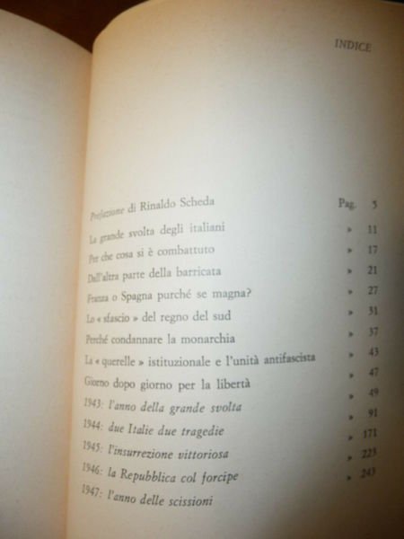 I GIORNI DELLA LIBERTA DIARIO DI TUTTI 1943-47 DE JACO …