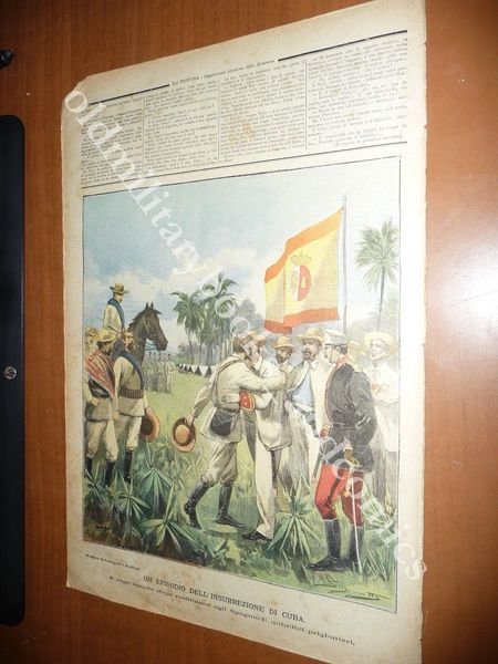 INCIDENTE TRAM ELETTRICO GENOVA 1895 INSURREZIONE DI CUBA
