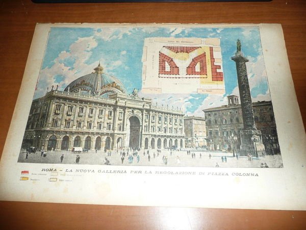 SETTIMANA SANTA S. GIOVANNI LATERANO 1895 NUOVA GALLERIA PIAZZA COLONNA …