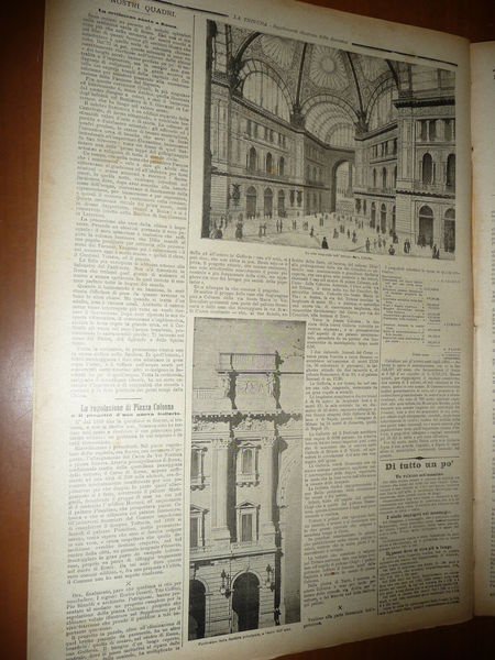 SETTIMANA SANTA S. GIOVANNI LATERANO 1895 NUOVA GALLERIA PIAZZA COLONNA …