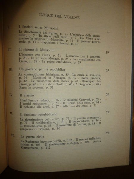 LA REPUBBLICA DI MUSSOLINI GIORGIO BOCCA INCHIESTA SUI REPUBBLICHINI DI …