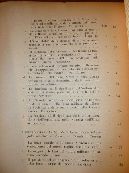LE ORIGINI DELLA POTENZA MILITARE DELL'UNIONE SOVIETICA STUDIO DI PARTE …