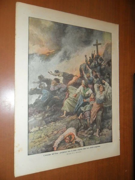 ERUZIONE DELL'ETNA A CATANIA SICILIA e ATTENTATO A STOLYPIN TEATRO …