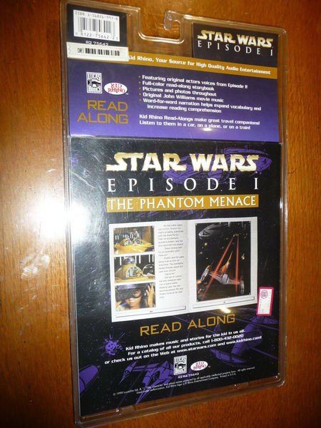 STAR WARS EPISODE I THE PHANTOM MENACE 24-PAGE BOOK AND …