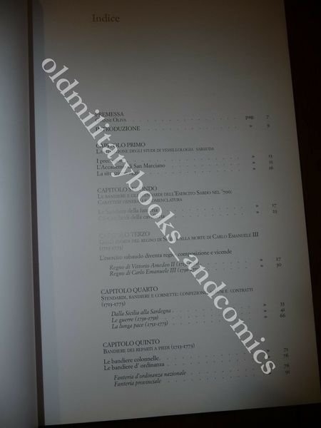 BANDIERE E STENDARDI DELL'ESERCITO SARDO 1713-1802 ENRICO RICCHIARDI RARO Vol.