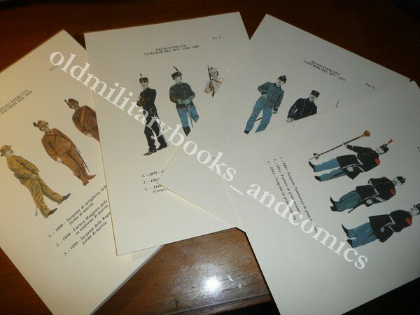 IL SOTTUFFICIALE (1870-1985) 25 Tavv UNIFORMI GRADI CARTOLINE SCUOLA ALLIEVI …