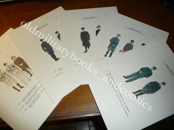 IL SOTTUFFICIALE (1870-1985) 25 Tavv UNIFORMI GRADI CARTOLINE SCUOLA ALLIEVI …