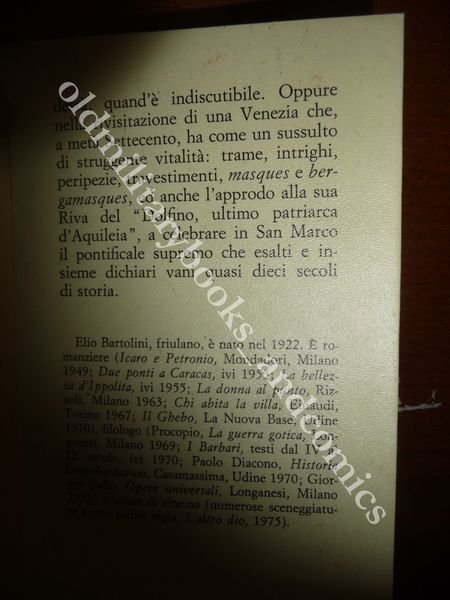 PONTIFICALE IN SAN MARCO ELIO BARTOLINI AQUILEIA DANIELE DOLFIN ANTICO …