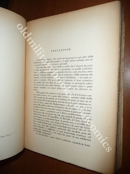 GENTE NOSTRA NEL MEDITERRANEO LIVORNO CORSICA TUNISIA ALGERIA CORRADO MASI …