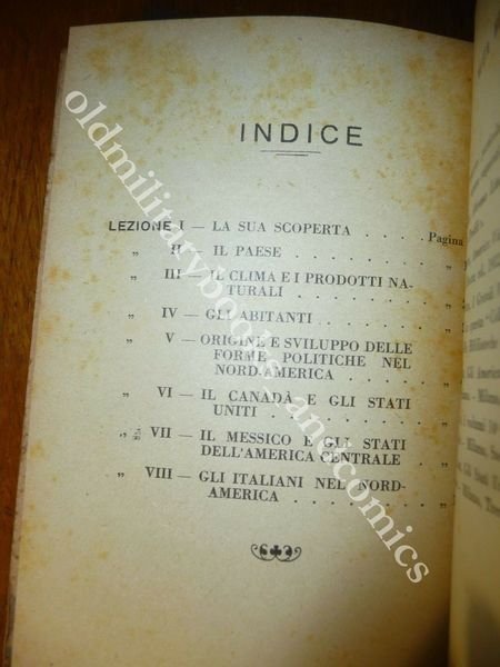 L'AMERICA DEL NORD A.A. MICHIELI PICCOLA GUIDA DEL CONTINENTE NORD-AMERICANO