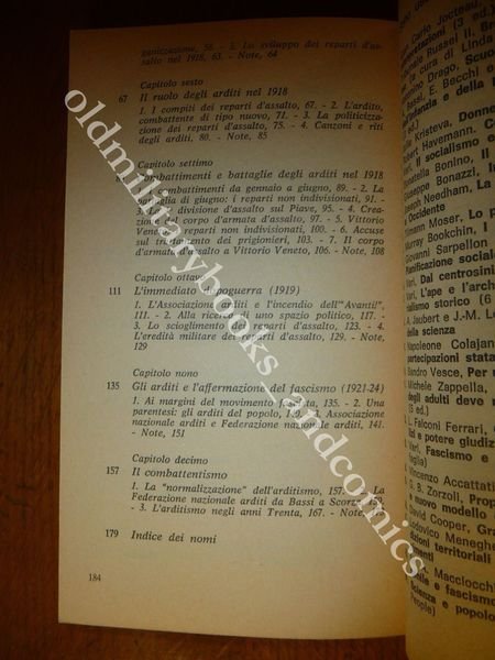 GLI ARDITI DELLA GRANDE GUERRA ORIGINI BATTAGLIE MITI GIORGIO ROCHAT …