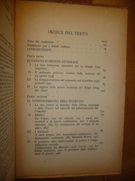 AL SERVIZIO DELLA PATRIA MAURICE GAMELIN LA DIFESA DEL C/TE …