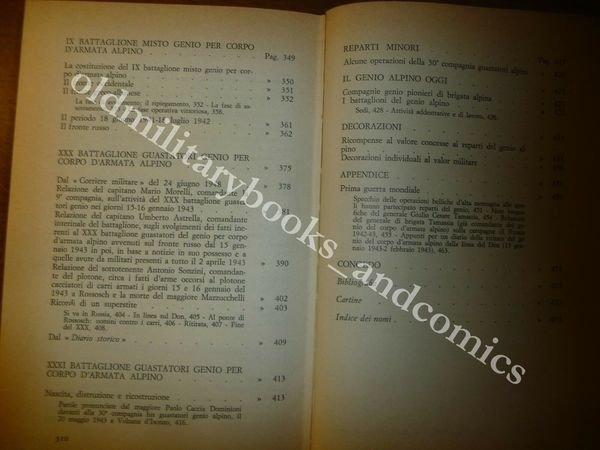 CRONACHE DEL GENIO ALPINO 1935-1980 A CURA DEL COMITATO PROMOTORE …