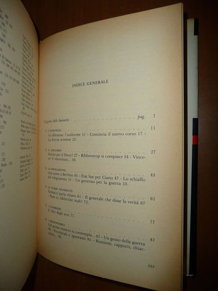 IL GIORNO DELLE BAIONETTE SILVIO BERTOLDI 1980 WWII FASCISMO MUSSOLINI