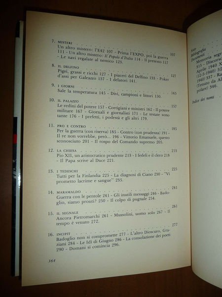 IL GIORNO DELLE BAIONETTE SILVIO BERTOLDI 1980 WWII FASCISMO MUSSOLINI